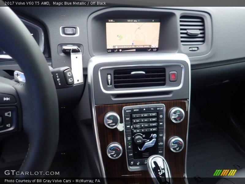 Controls of 2017 V60 T5 AWD