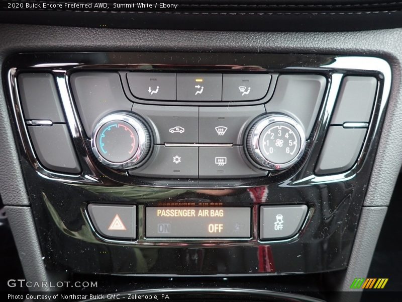 Summit White / Ebony 2020 Buick Encore Preferred AWD
