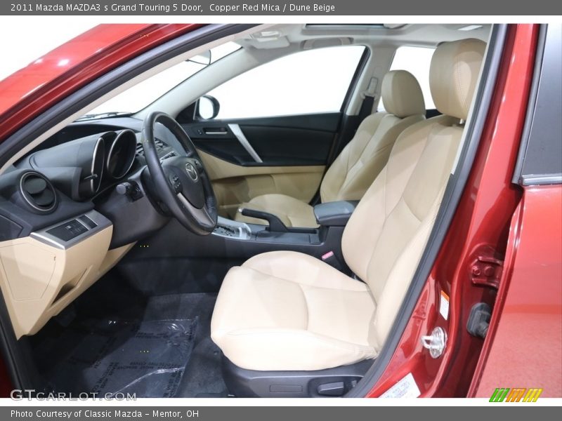  2011 MAZDA3 s Grand Touring 5 Door Dune Beige Interior