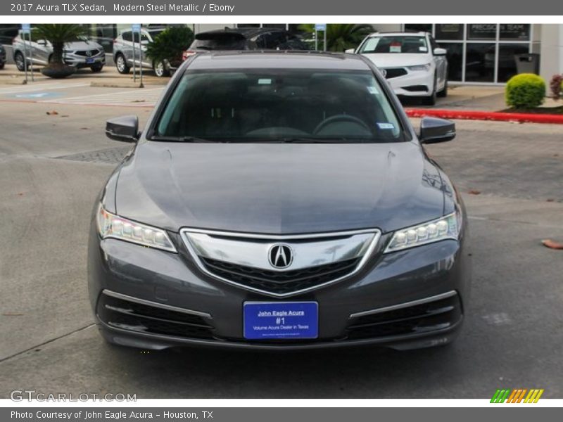 Modern Steel Metallic / Ebony 2017 Acura TLX Sedan