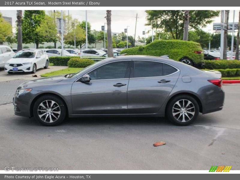 Modern Steel Metallic / Ebony 2017 Acura TLX Sedan