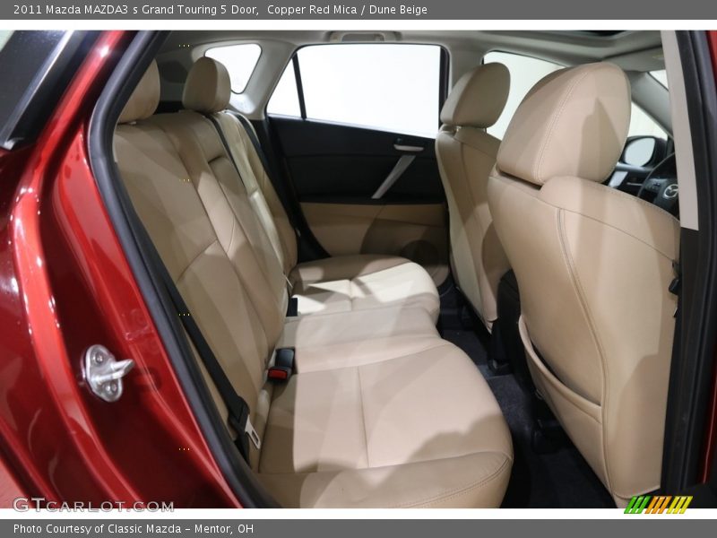 Copper Red Mica / Dune Beige 2011 Mazda MAZDA3 s Grand Touring 5 Door