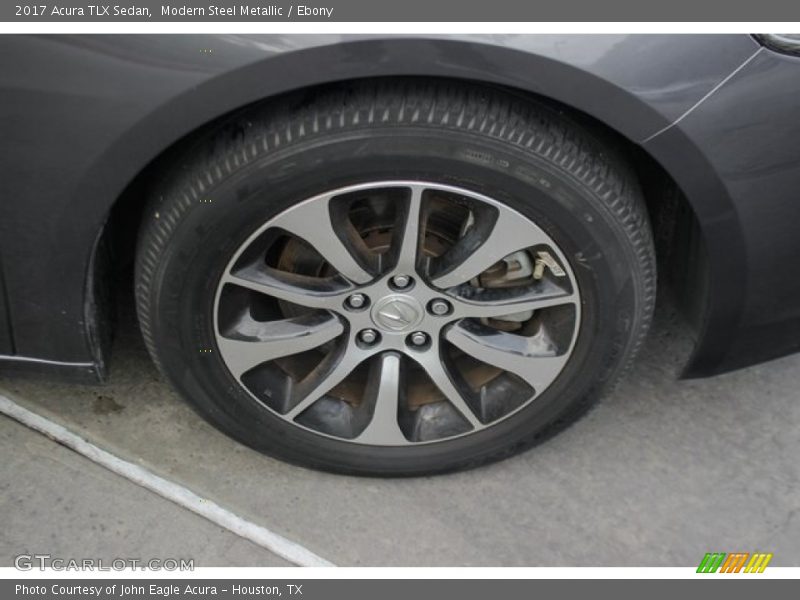 Modern Steel Metallic / Ebony 2017 Acura TLX Sedan