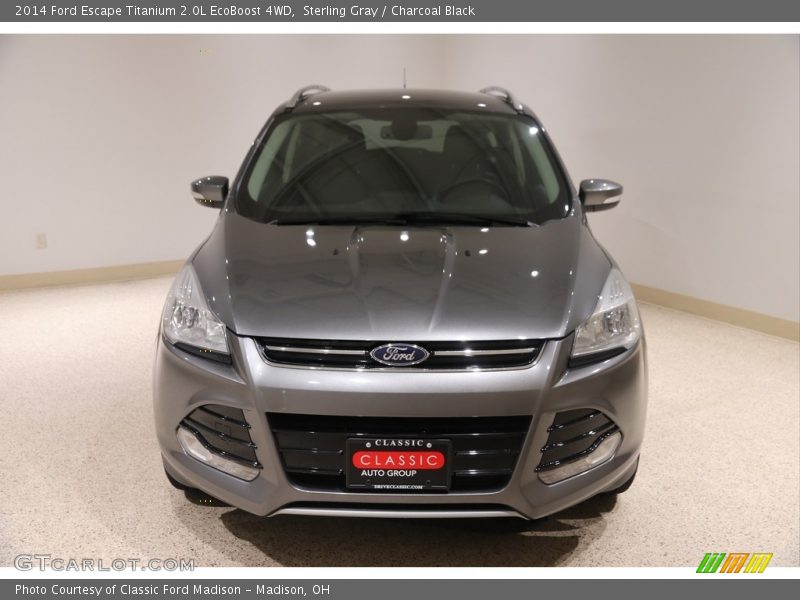 Sterling Gray / Charcoal Black 2014 Ford Escape Titanium 2.0L EcoBoost 4WD