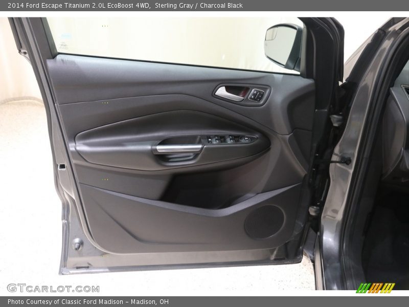 Sterling Gray / Charcoal Black 2014 Ford Escape Titanium 2.0L EcoBoost 4WD