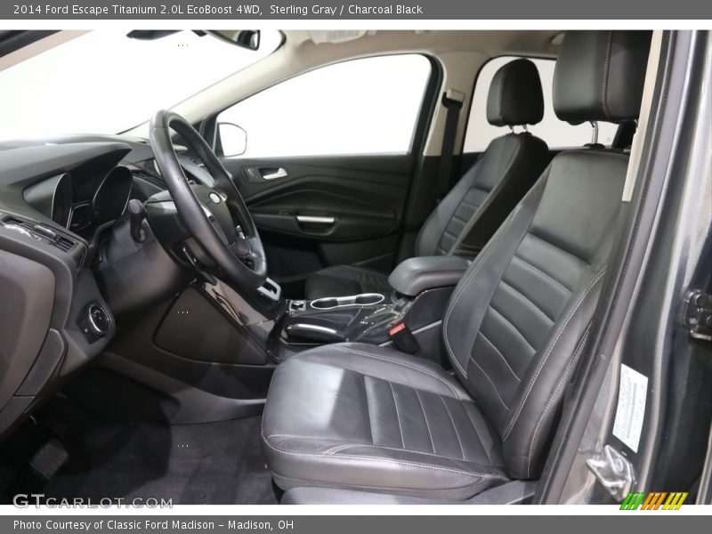 Sterling Gray / Charcoal Black 2014 Ford Escape Titanium 2.0L EcoBoost 4WD