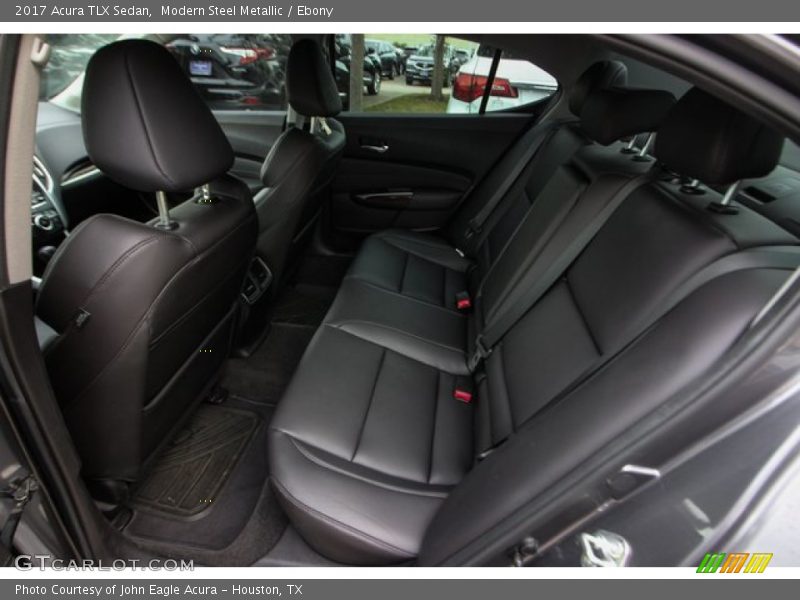 Rear Seat of 2017 TLX Sedan