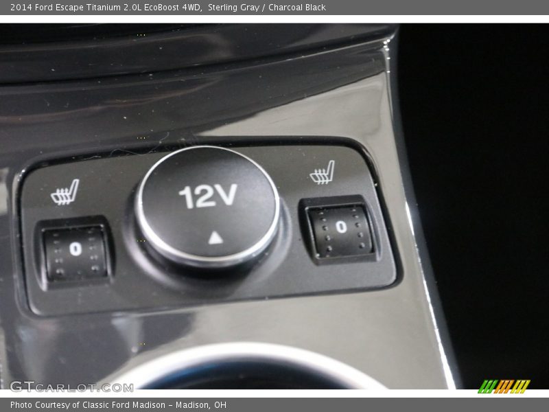 Sterling Gray / Charcoal Black 2014 Ford Escape Titanium 2.0L EcoBoost 4WD