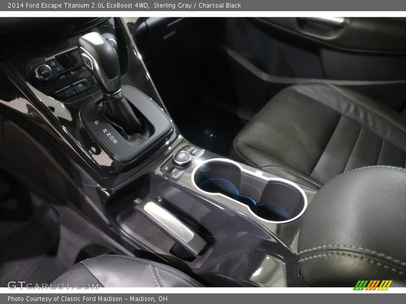 Sterling Gray / Charcoal Black 2014 Ford Escape Titanium 2.0L EcoBoost 4WD