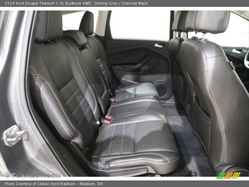 Sterling Gray / Charcoal Black 2014 Ford Escape Titanium 2.0L EcoBoost 4WD