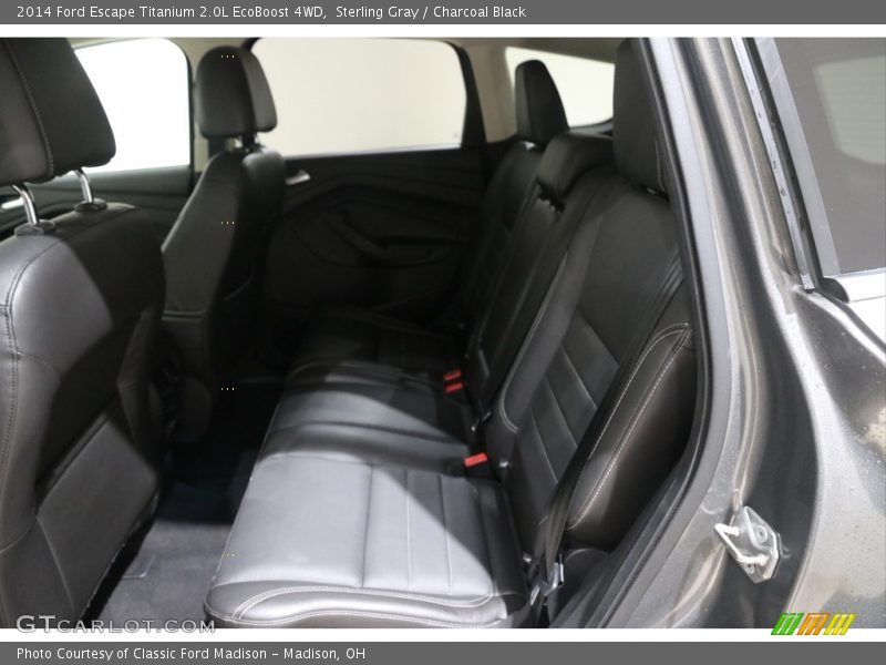 Sterling Gray / Charcoal Black 2014 Ford Escape Titanium 2.0L EcoBoost 4WD