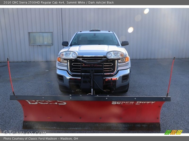 Summit White / Dark Ash/Jet Black 2016 GMC Sierra 2500HD Regular Cab 4x4