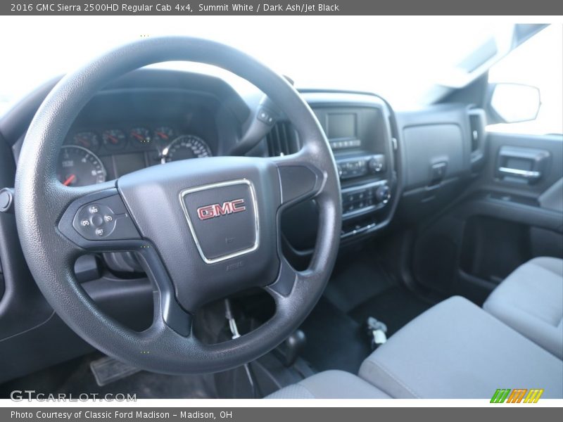 Summit White / Dark Ash/Jet Black 2016 GMC Sierra 2500HD Regular Cab 4x4