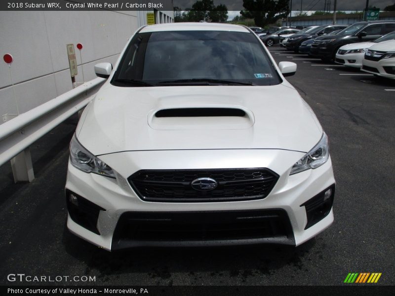 Crystal White Pearl / Carbon Black 2018 Subaru WRX