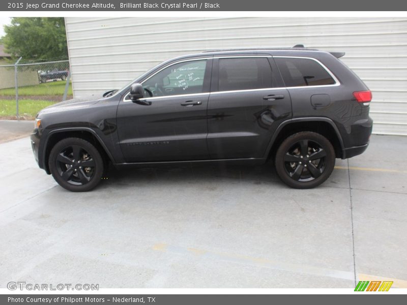 Brilliant Black Crystal Pearl / Black 2015 Jeep Grand Cherokee Altitude