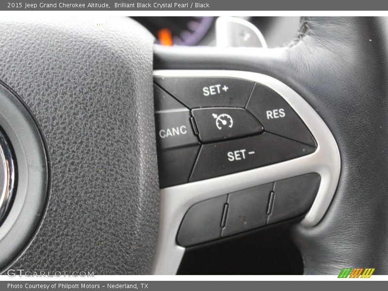 Brilliant Black Crystal Pearl / Black 2015 Jeep Grand Cherokee Altitude