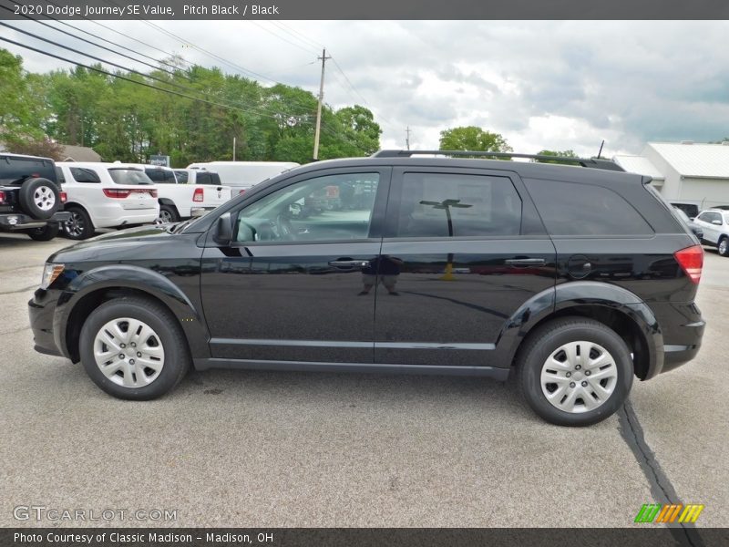 Pitch Black / Black 2020 Dodge Journey SE Value