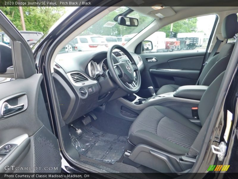 Pitch Black / Black 2020 Dodge Journey SE Value