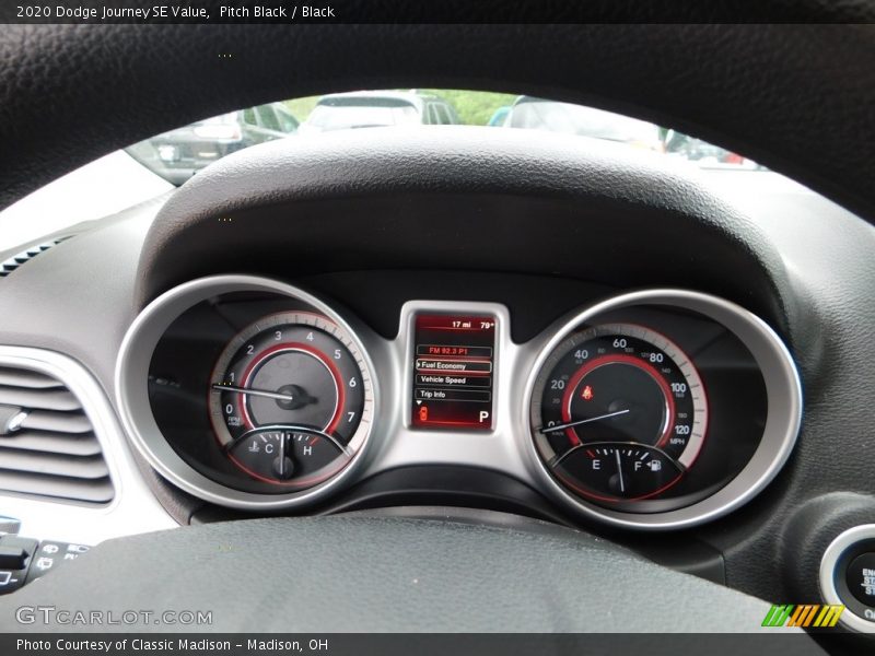 Pitch Black / Black 2020 Dodge Journey SE Value