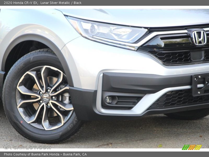 Lunar Silver Metallic / Black 2020 Honda CR-V EX