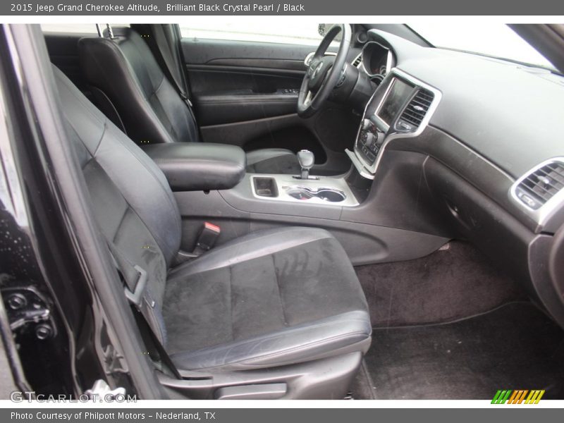 Brilliant Black Crystal Pearl / Black 2015 Jeep Grand Cherokee Altitude