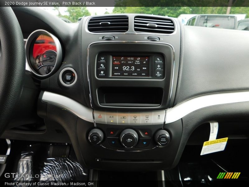Pitch Black / Black 2020 Dodge Journey SE Value