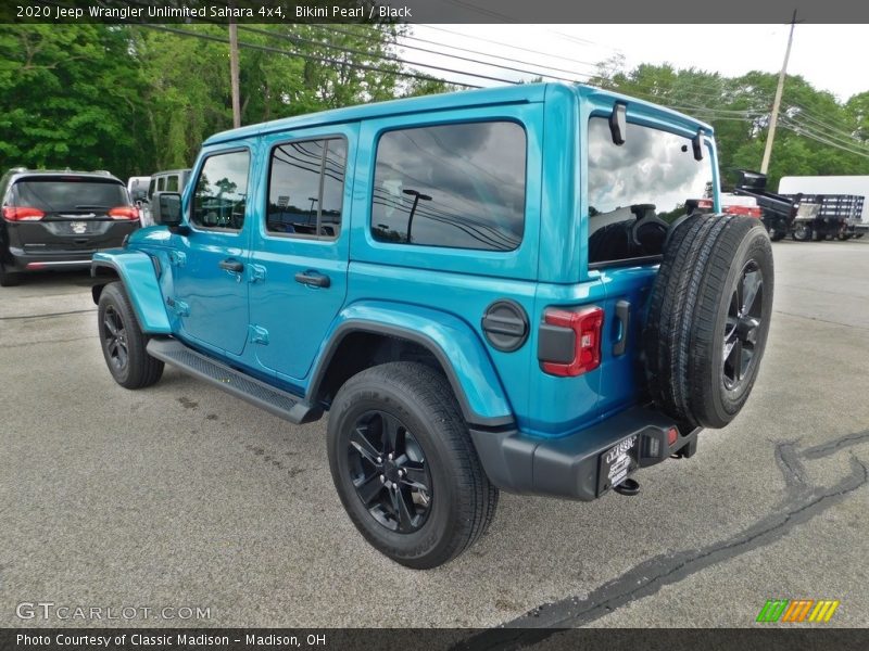 Bikini Pearl / Black 2020 Jeep Wrangler Unlimited Sahara 4x4
