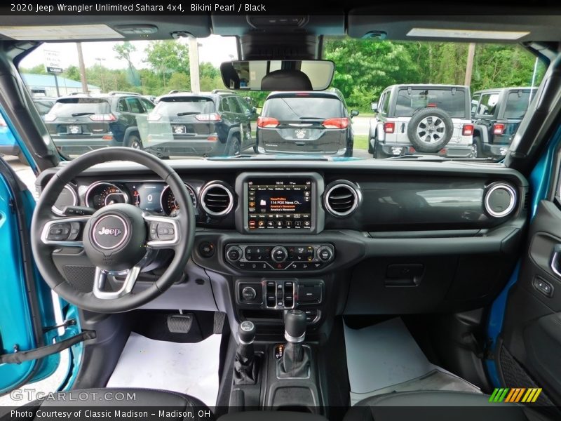 Dashboard of 2020 Wrangler Unlimited Sahara 4x4