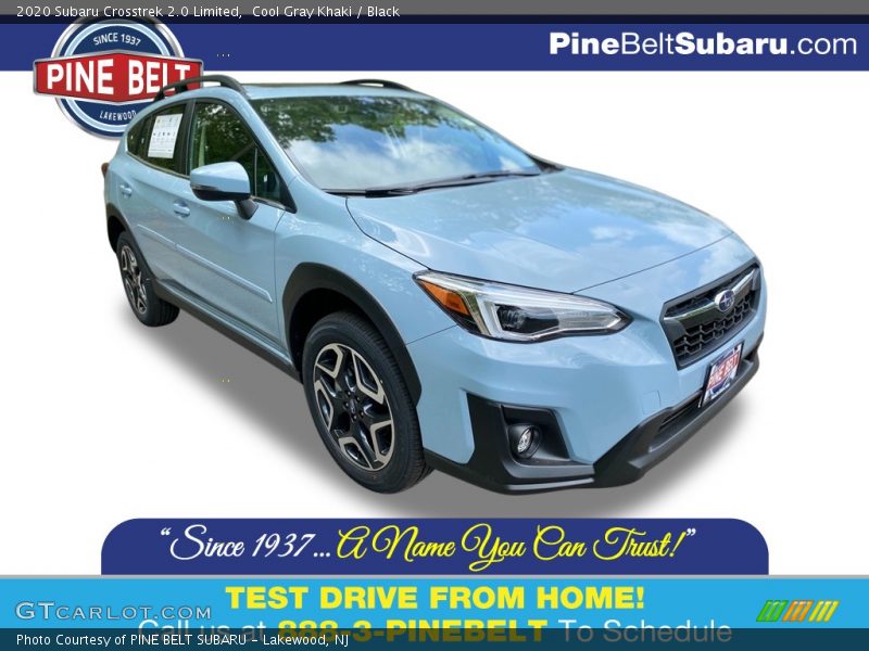 Cool Gray Khaki / Black 2020 Subaru Crosstrek 2.0 Limited