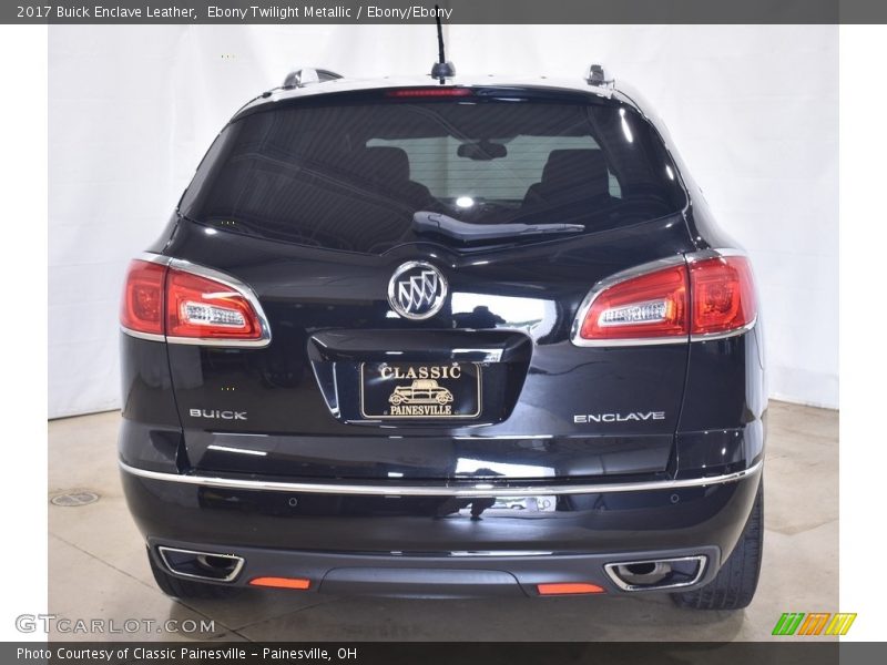 Ebony Twilight Metallic / Ebony/Ebony 2017 Buick Enclave Leather