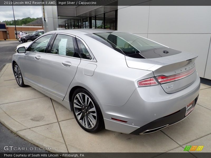 Ingot Silver / Cappuccino 2019 Lincoln MKZ Reserve II AWD