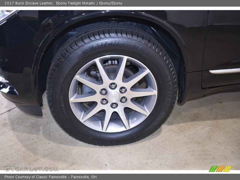 Ebony Twilight Metallic / Ebony/Ebony 2017 Buick Enclave Leather