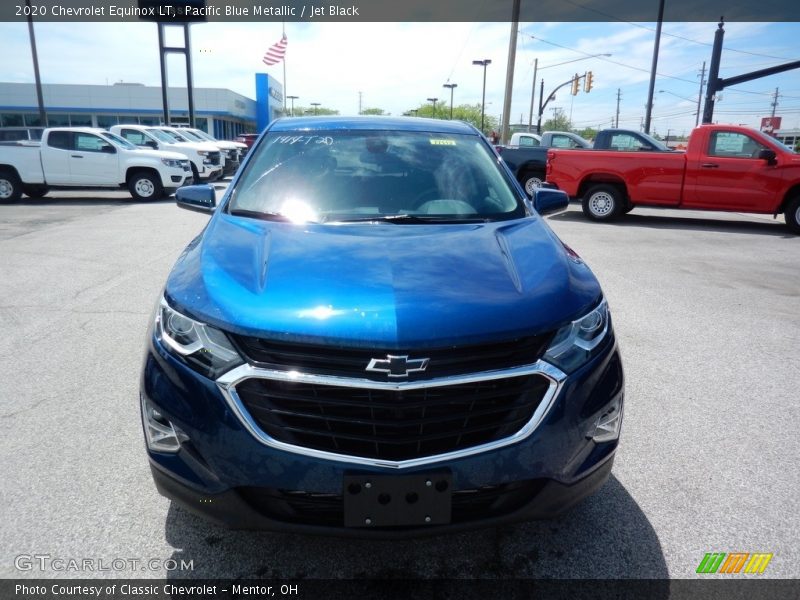 Pacific Blue Metallic / Jet Black 2020 Chevrolet Equinox LT