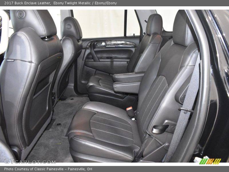 Ebony Twilight Metallic / Ebony/Ebony 2017 Buick Enclave Leather