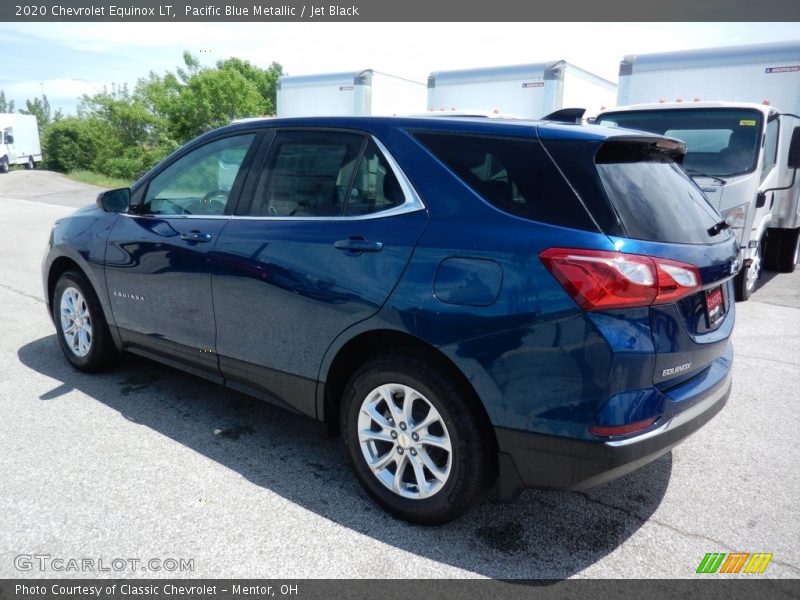 Pacific Blue Metallic / Jet Black 2020 Chevrolet Equinox LT