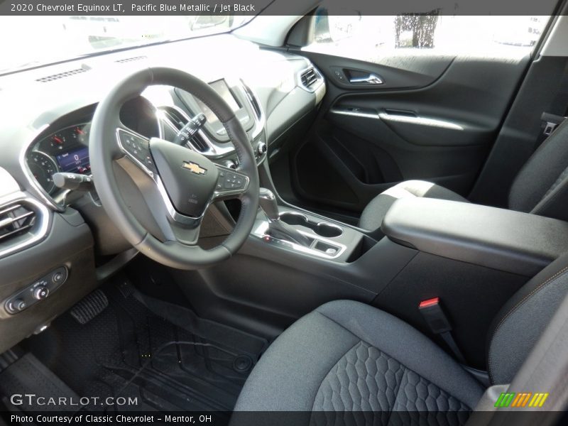 Pacific Blue Metallic / Jet Black 2020 Chevrolet Equinox LT