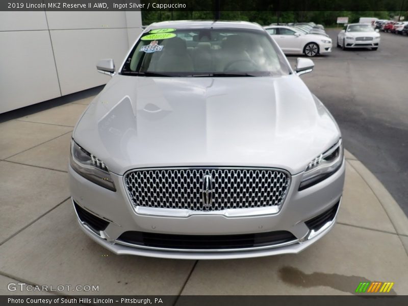 Ingot Silver / Cappuccino 2019 Lincoln MKZ Reserve II AWD