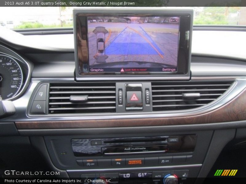 Oolong Gray Metallic / Nougat Brown 2013 Audi A6 3.0T quattro Sedan