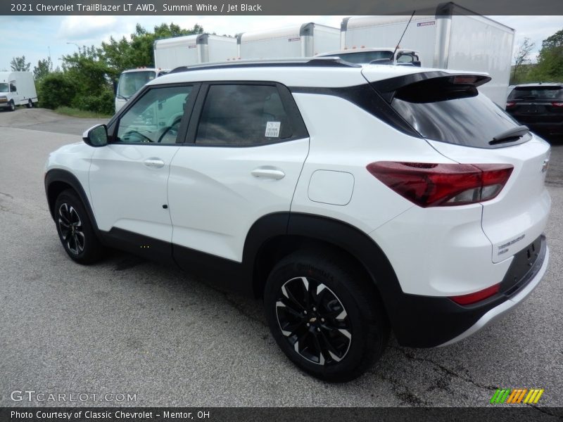 Summit White / Jet Black 2021 Chevrolet TrailBlazer LT AWD