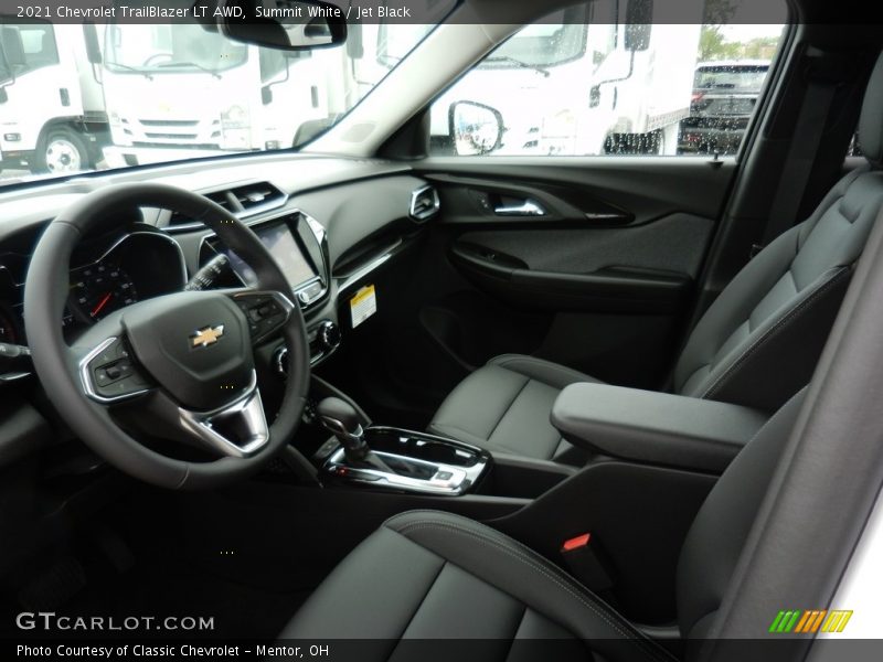Front Seat of 2021 TrailBlazer LT AWD