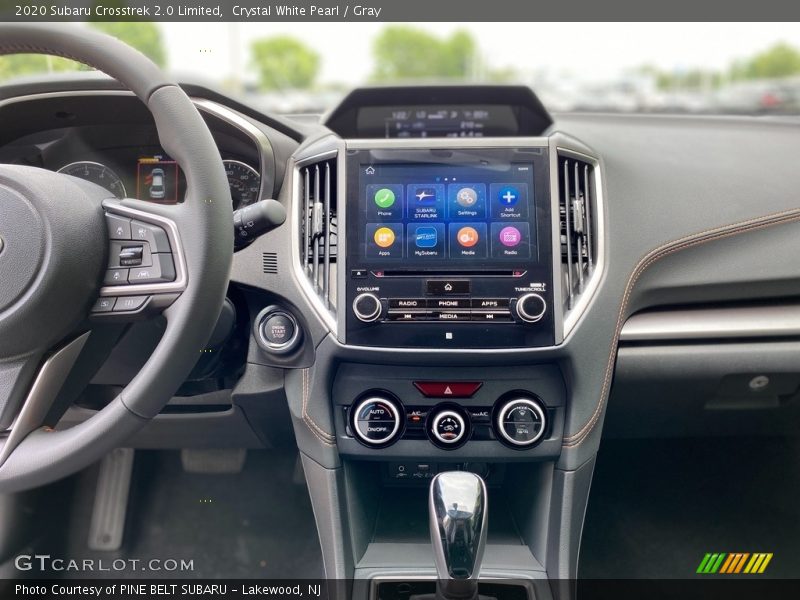 Crystal White Pearl / Gray 2020 Subaru Crosstrek 2.0 Limited