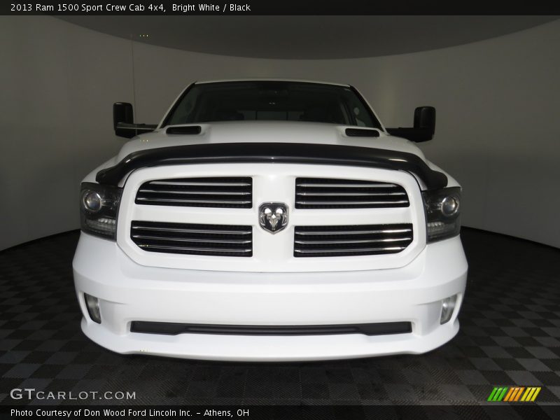 Bright White / Black 2013 Ram 1500 Sport Crew Cab 4x4