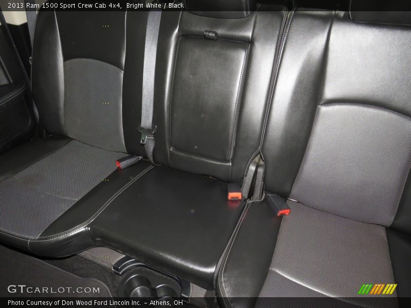 Bright White / Black 2013 Ram 1500 Sport Crew Cab 4x4