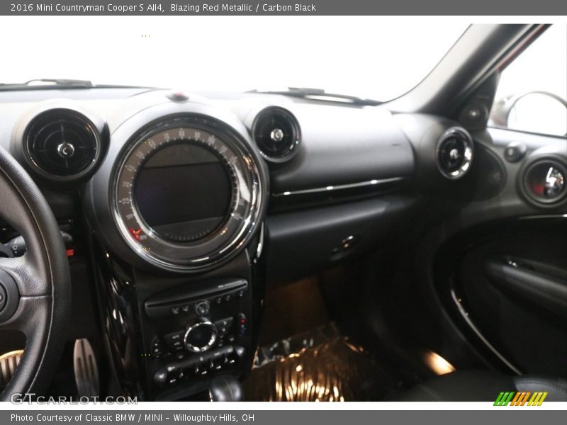 Blazing Red Metallic / Carbon Black 2016 Mini Countryman Cooper S All4