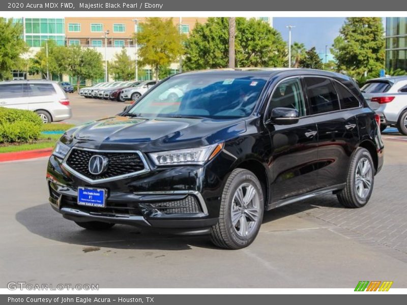 Majestic Black Pearl / Ebony 2020 Acura MDX FWD