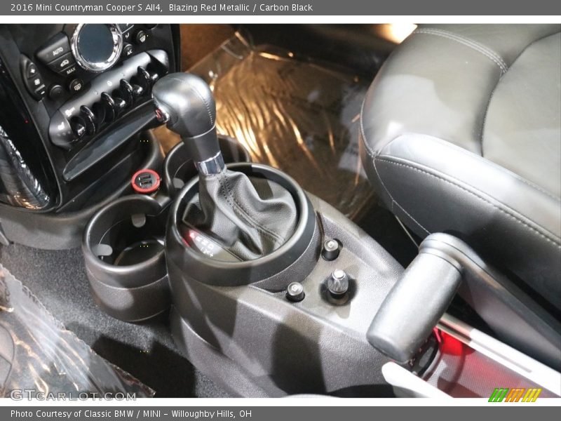 Blazing Red Metallic / Carbon Black 2016 Mini Countryman Cooper S All4
