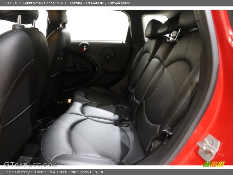 Blazing Red Metallic / Carbon Black 2016 Mini Countryman Cooper S All4