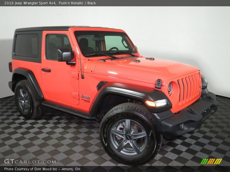 Punk'n Metallic / Black 2019 Jeep Wrangler Sport 4x4