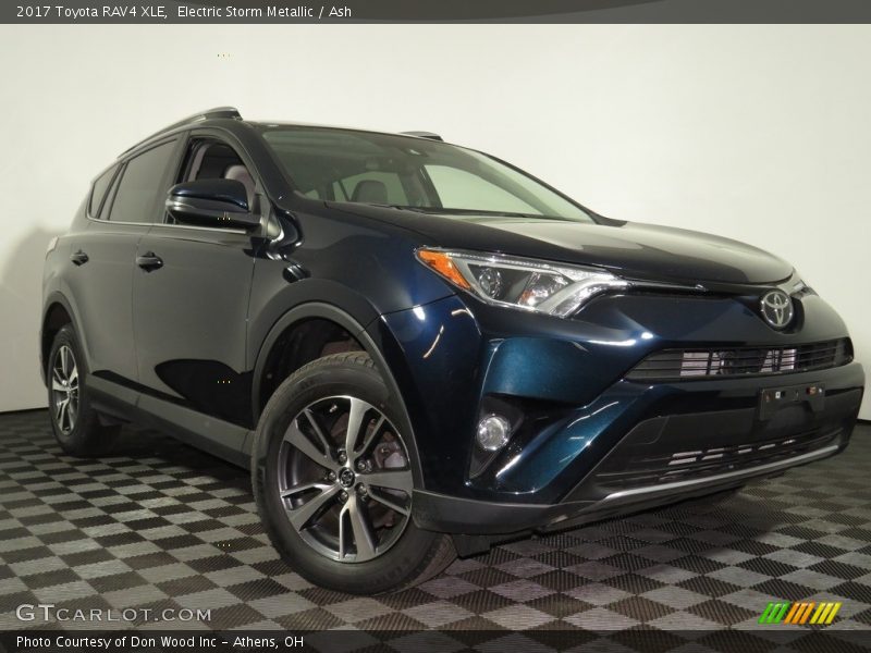 Electric Storm Metallic / Ash 2017 Toyota RAV4 XLE