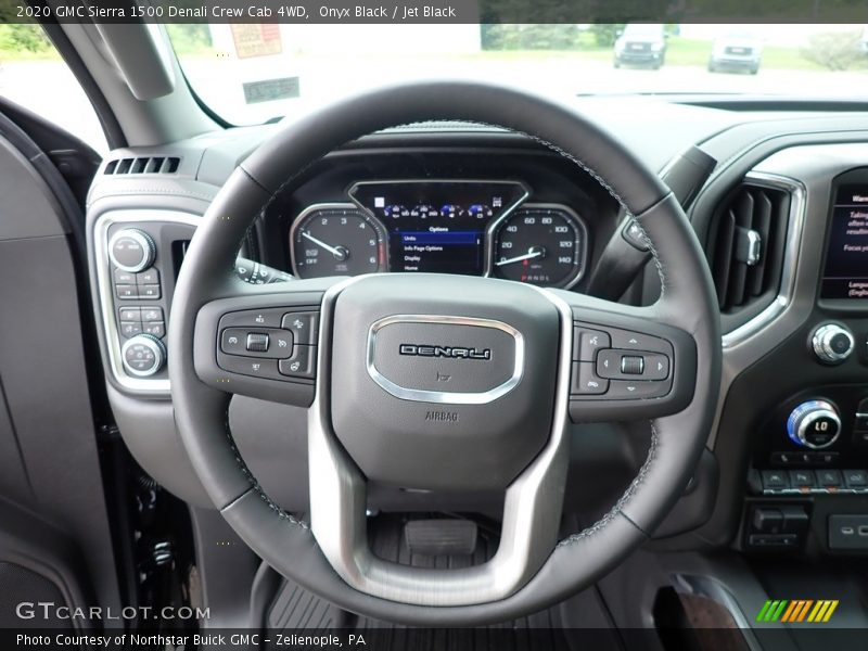  2020 Sierra 1500 Denali Crew Cab 4WD Steering Wheel